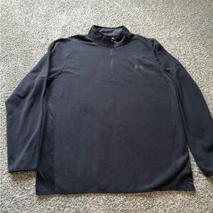 Under Armour Black Men's 1/4 Zip Pullover -3XL